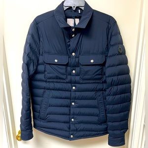 Men's Moncler Mirmande Quilted Down Shirt Jacket